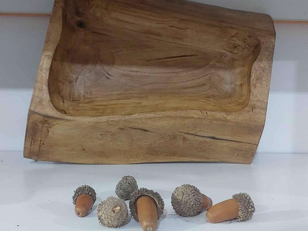 اردو خوری با چوب گردو دست ساز